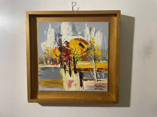 Golden autumn landscape - autumn,