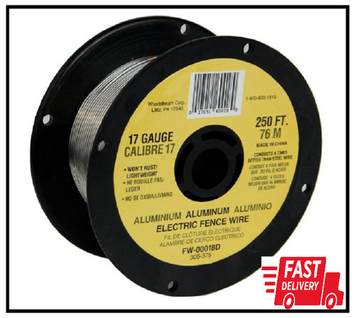 Electric fence wire - fence, 250ft