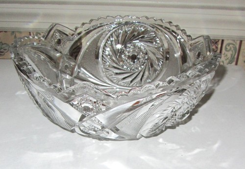 Vintage lead crystal - vintage, 8..5”