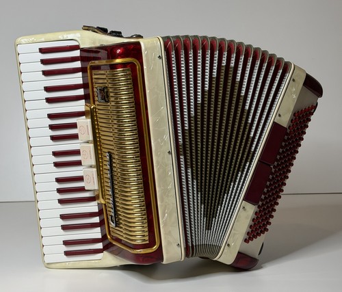 Pearl red white - red/white, camerano