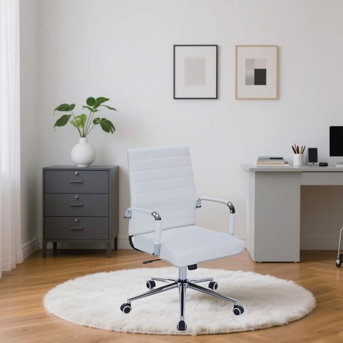 Modern mid back office desk - office,