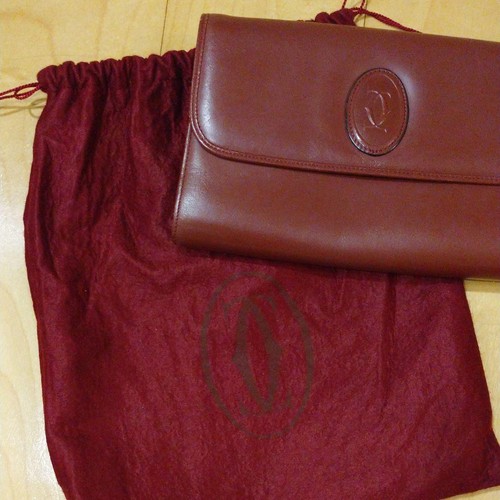 Cartier must line leather flap - line,