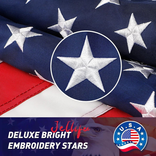3x5 american flag made usa - in,