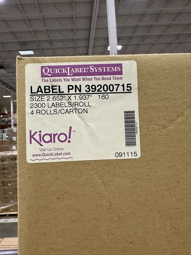 Kiaro 652 937 blank - kiaro!, 2.652"x1.937