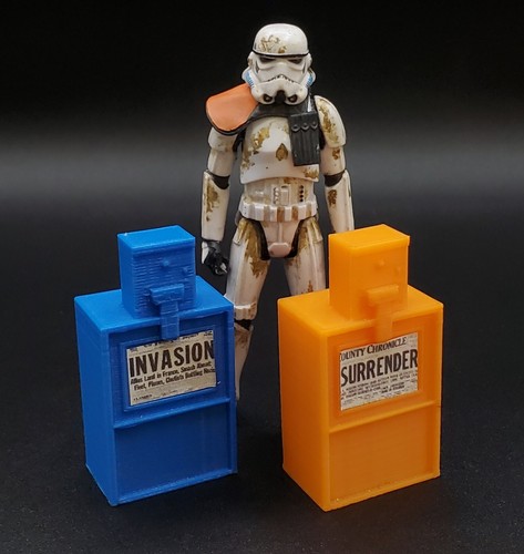 Custom newspaper vending - custom,