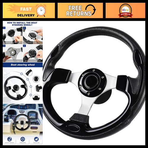 Marine steering wheel - 12.5",
