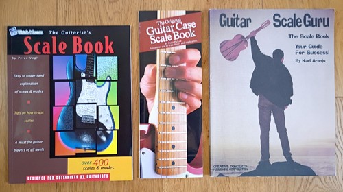 Three guitar scale instruction - three,