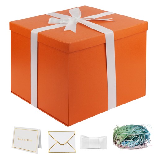 Pcs orange gift box 12x12x10 - 1,