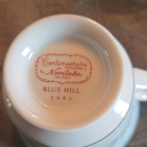 Noritake blue hill 2482 fine - hill,