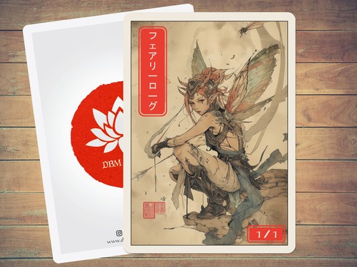 Faerie rogue mtg - faerie, token
