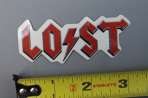 Lost surfboards acdc clear - surfboards, red