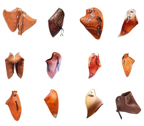 Western saddle tapaderos - saddle,