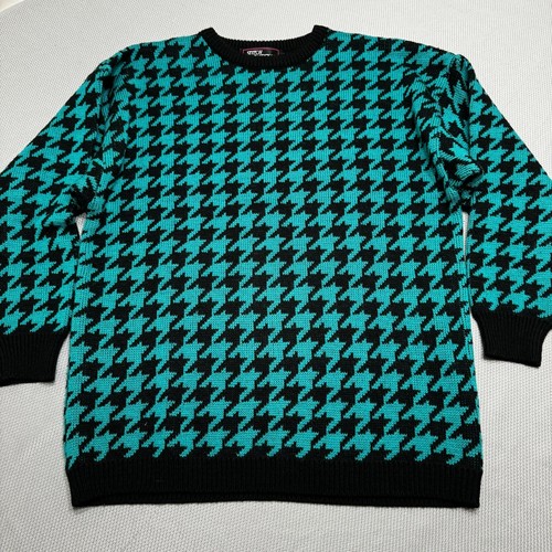 Vintage houndstooth checkered - houndstooth,