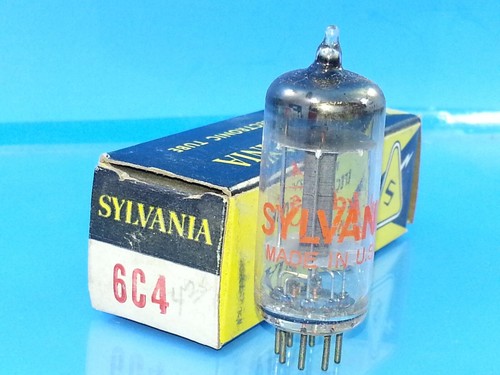 Sylvania 6c4 vacuum tube nos - 6c4,