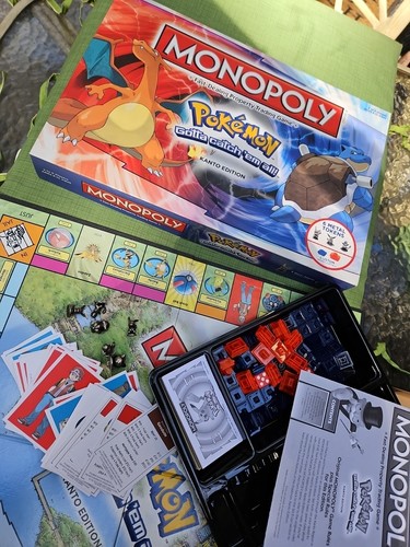 Pokemon monopoly kanto edition - pokemon,