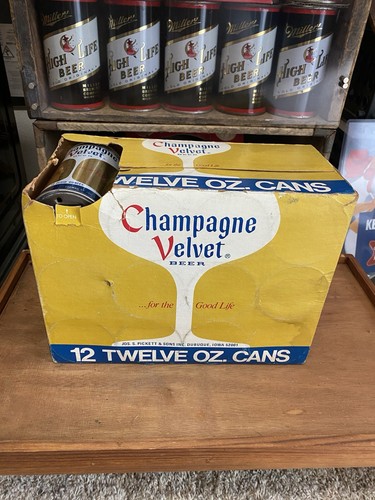 Champagne velvet beer - velvet, can