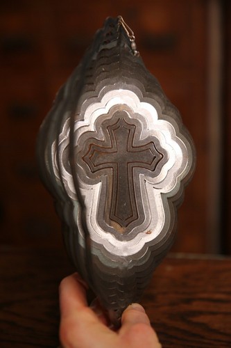 Vintage whirligig cross - vintage,