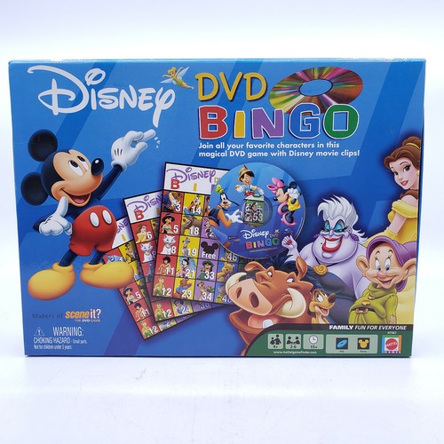 Disney dvd bingo family - dvd, game