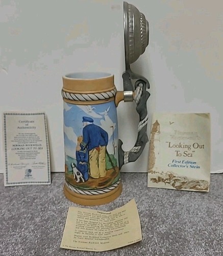 Vtg 1981 norman rockwell beer - 1981,