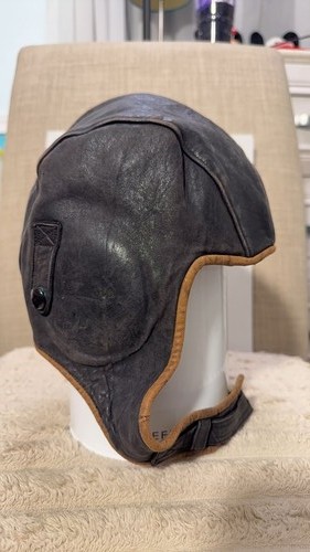 Wwi vintage leather aviator - wwi,