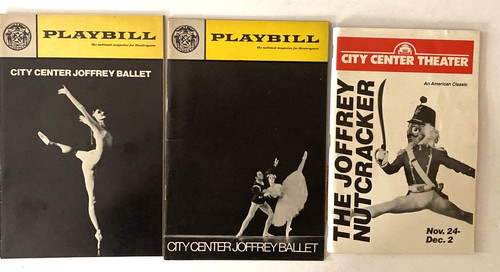 Joffrey ballet playbills 1966 - playbills,