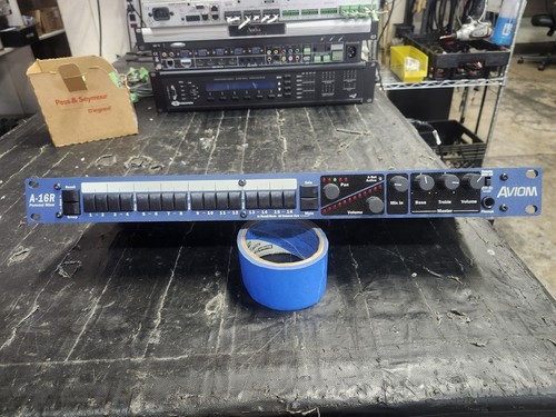 Aviom 16r rack mounted - aviom, a-16r