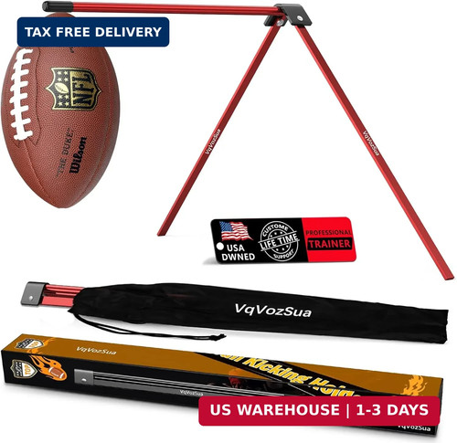 Football kicking tee stand - kicking,