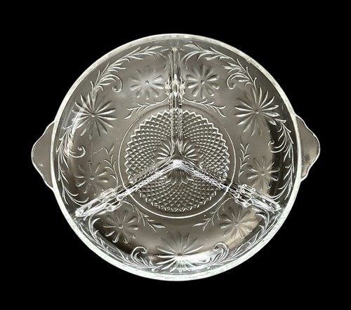 Vintage indiana glass daisy - glass,