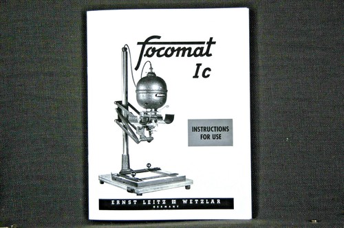 Leitz 35mm focomat 1b - focomat,