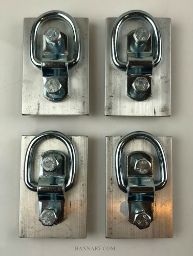 Rings for trailer slide - 4x,