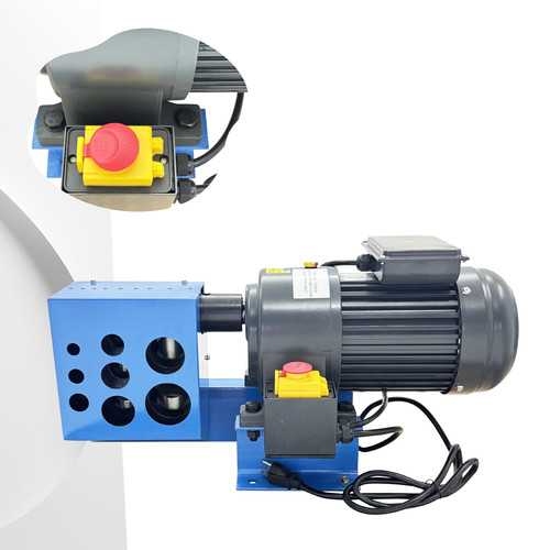 Metal tube notching machine - notching,
