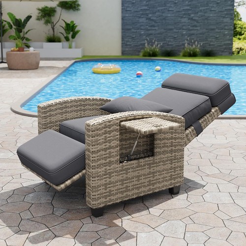 Outdoor rattan rocking chair - outdoor,