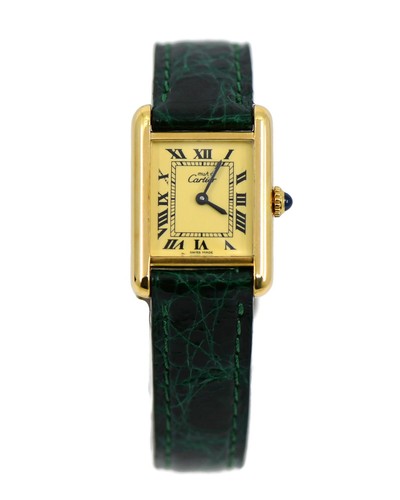 Cartier tank must gold - must, plated