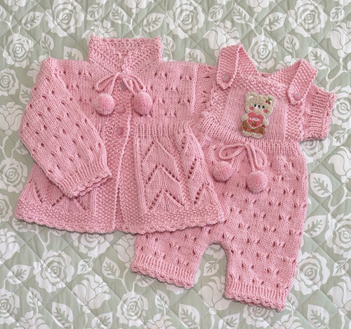 Knitted set for girls - , 12-18