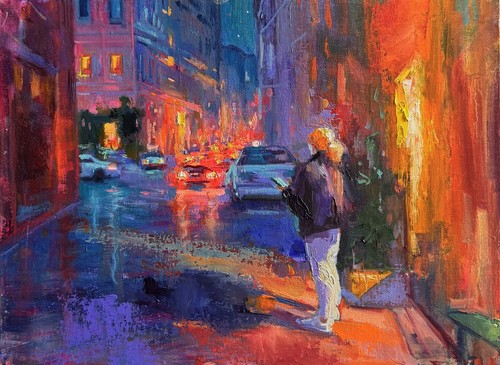 Girl the city - in,
