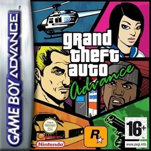 Grand theft auto gta - gba, video