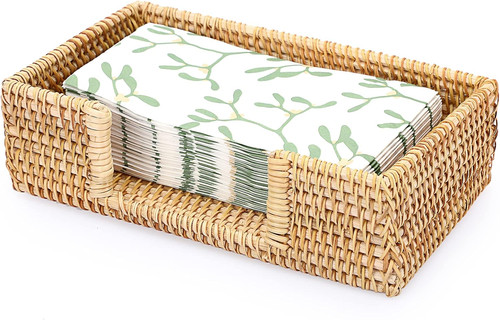 Napkin holder rattan guest - holder,