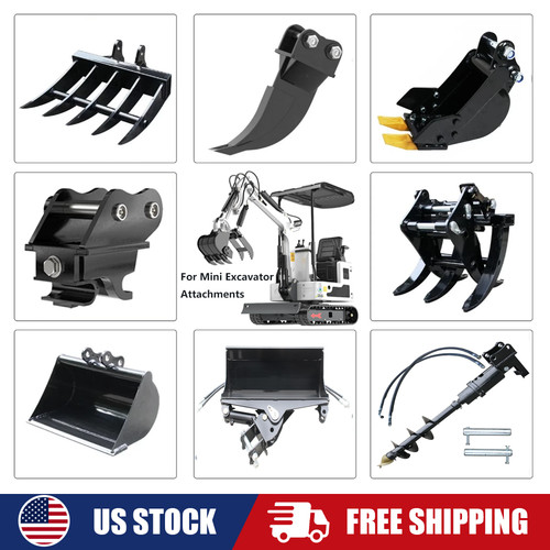 Mini excavator attachment for - excavator,
