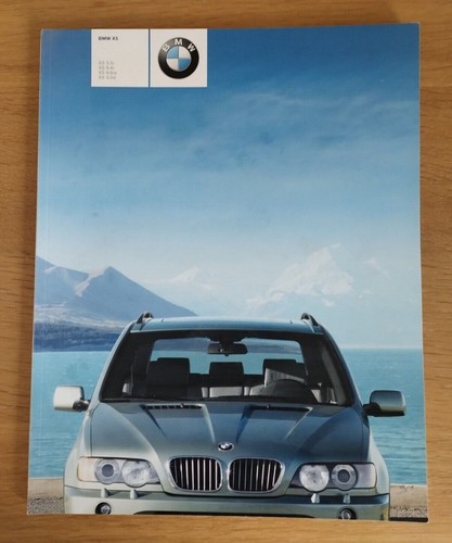 Bmw sales brochure 3 0i - x5,