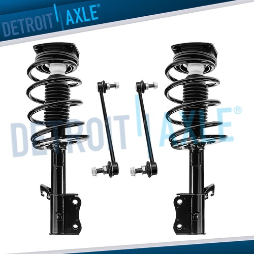 Front struts coil spring - front, w/