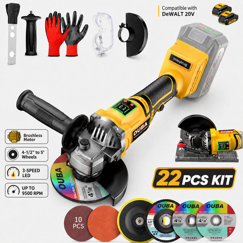 Cordless angle grinder - cordless, for