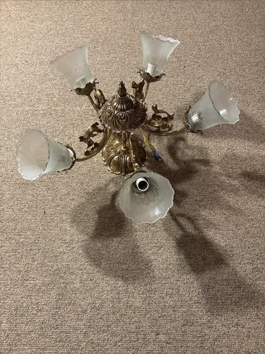 Antique solid brass arm - antique,