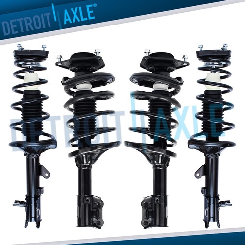 4pc front rear struts coil - 4pc,