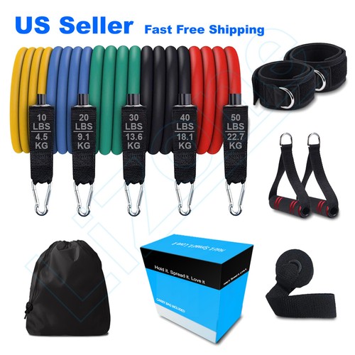 Exercise resistance bands - 5,