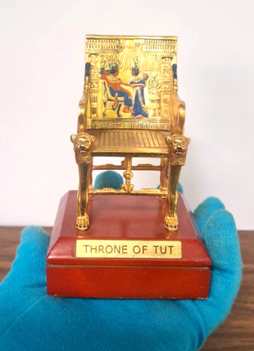 King tutankhamun throne chair - king,