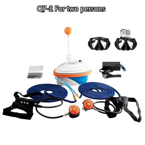 Portable scuba hookah system - portable,