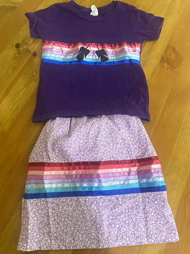 Native american ribbon skirt - native,