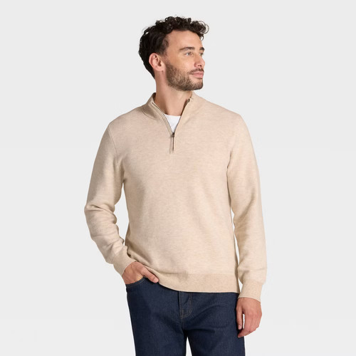 Men zip sweater - sweater,