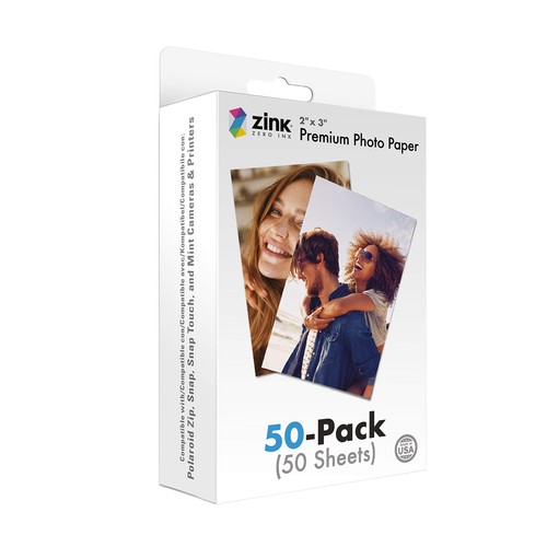Zink instant photo paper - 2"x3",