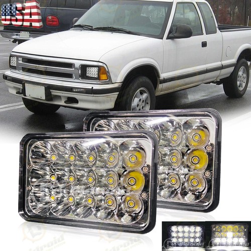Pair 4x6 led - led, hi/lo